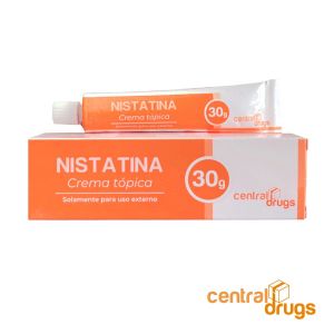 NISTATINA 100,000UI Central Drugs Crema Tópica Tubo de 30g ※ 20+1, 50+4